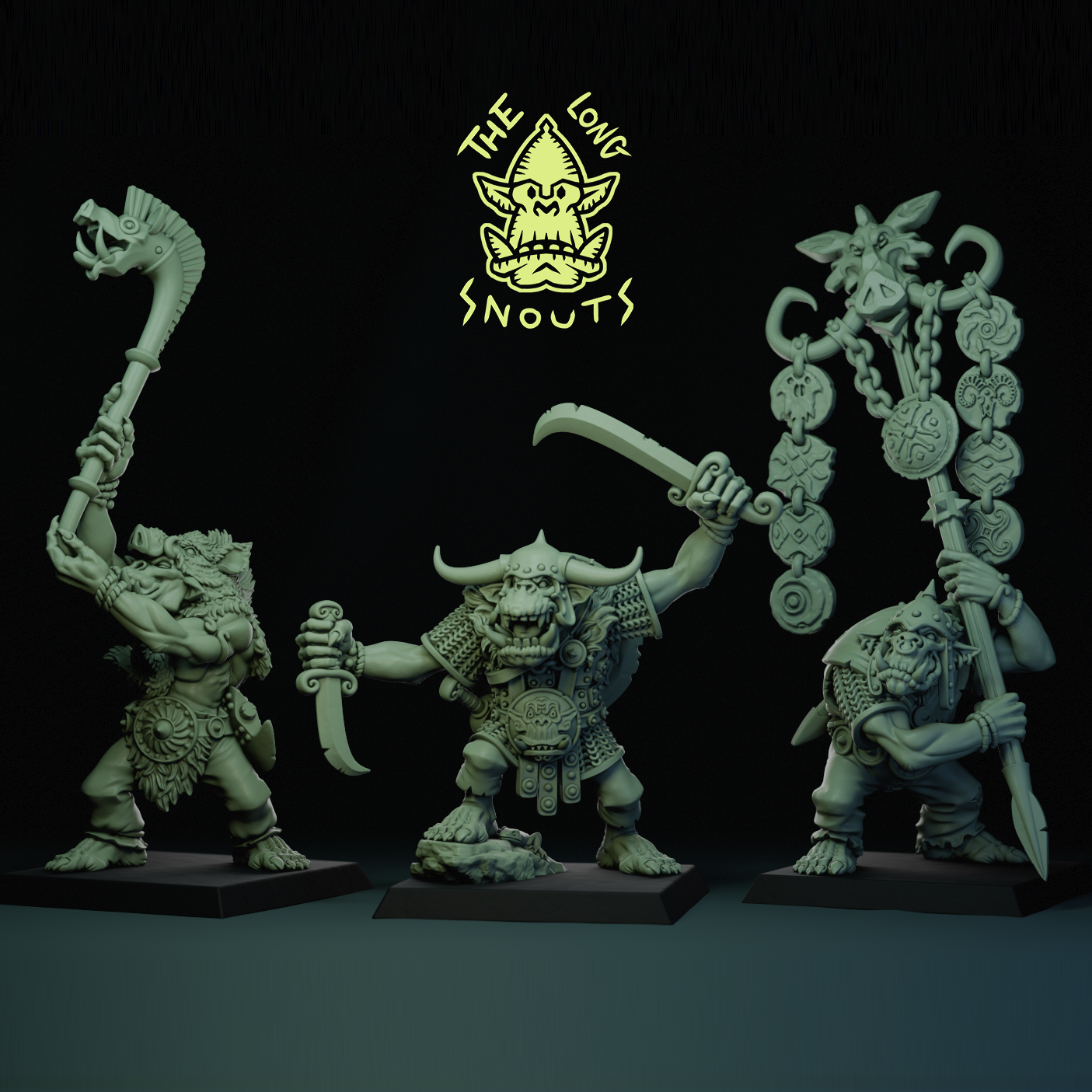 The Longsnouts - Orc Command Group